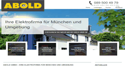 Desktop Screenshot of abold-gmbh.de