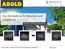 Tablet Screenshot of abold-gmbh.de